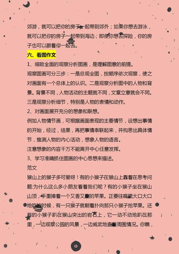 小学语文作文写作技巧汇总!啃透掌握,作文写作水到渠成 10