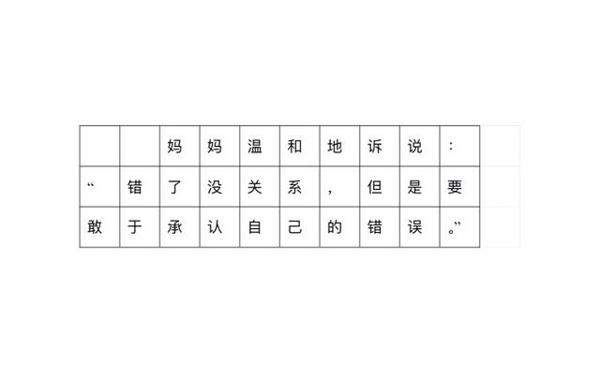 在格子纸中写小作文,标点符号的书写规范 7