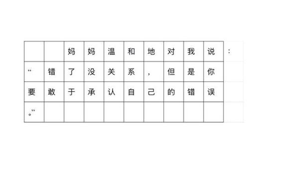 在格子纸中写小作文,标点符号的书写规范 9