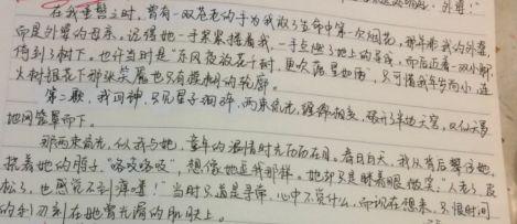 这篇2作文中，只有1篇A类卷！云测评结果公布！写完作文记得上传『作文云』哦！ 1