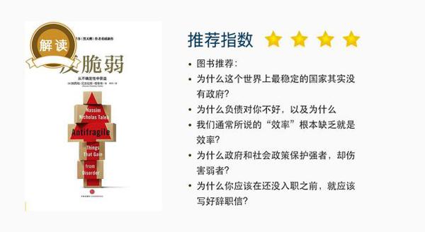 「有为分享」《反脆弱》读后感 1