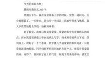 大雨前的奇妙现象-优秀说明文200字