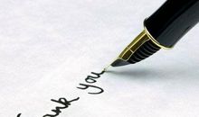 本科论文感谢信