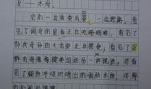黑眼睛的大红鱼 小学生想象作文600字