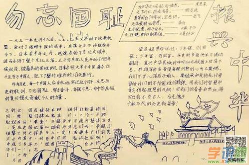 关于九一八事变的作文：九一八勿忘国耻_400字