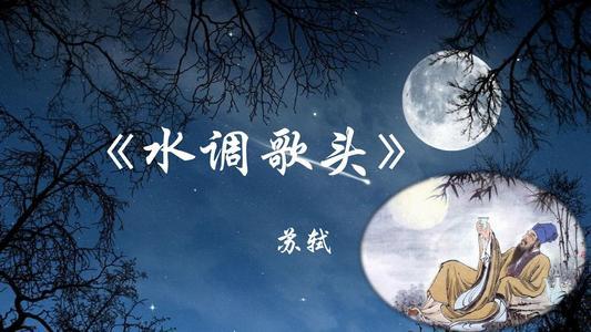 《水调歌头》鉴赏