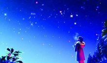 独观星空-小学写景作文300字