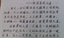 独坐夜光下-优秀写景作文300字