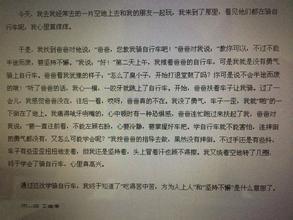我成功了-写事的作文400字