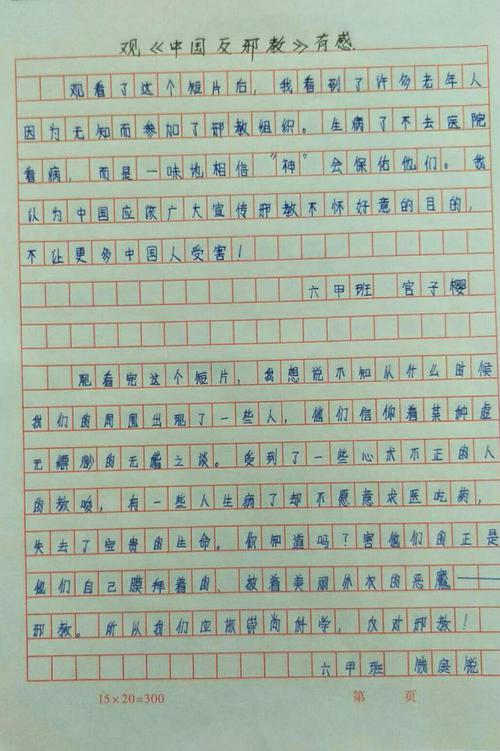 观《锦园路小学宣传片》有感 小学生观后感作文500字