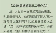 2020上海杨浦高三二模作文解读：到林子里抓兔子和找仙女有何区别