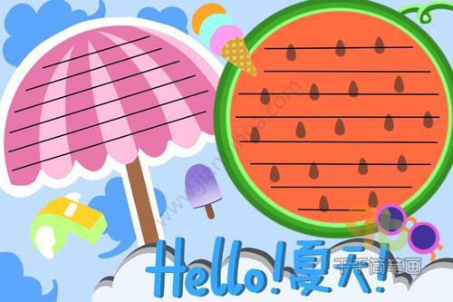 四季词汇――夏天
