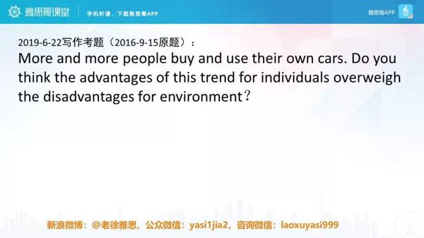 课件：雅思大作文审题和思路扩展 2