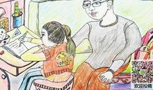 节约的爸爸初中作文