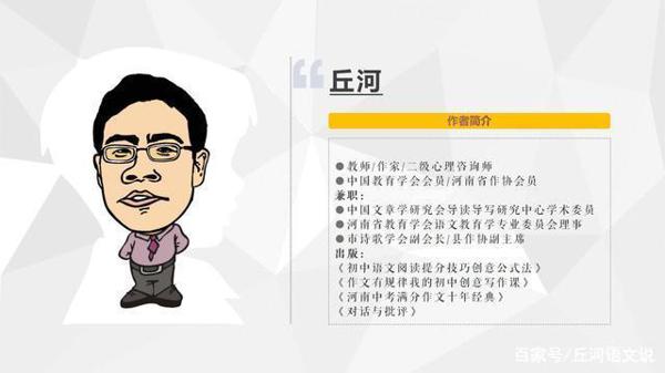 作家型教师丘河:作文写不深?掌握这4点,立意瞬间高大上! 5