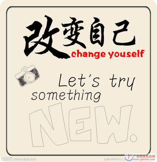 初二议论文：改变自己_550字