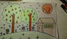 秋天的图画_450字