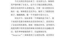 特殊的生日-过生日作文600字