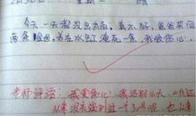 小学生作文只写8个字，故事情节跌宕起伏，老师：你是天才