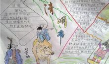 2020年小学生清明节手抄报