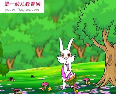 幼儿园中班体育游戏教案《快乐的小兔》