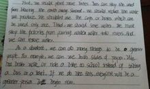 中考英语作文：一个难忘的假期_400字