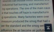 关于雾霾的英语话题作文（书信）