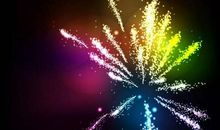 描写春节放烟花、焰火的好句好段