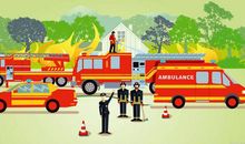 向英雄致敬作文：红旗飘飘