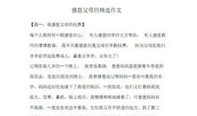 【热门】中学生感恩父母演讲稿4篇