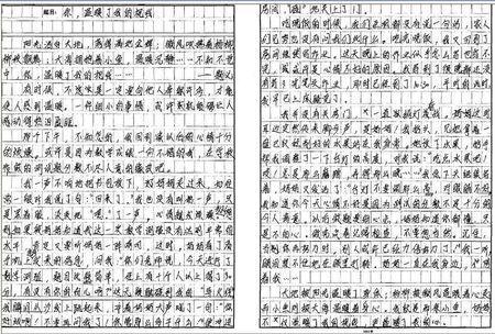 属于我的精彩初中作文