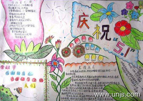 2020年劳动节的手抄报