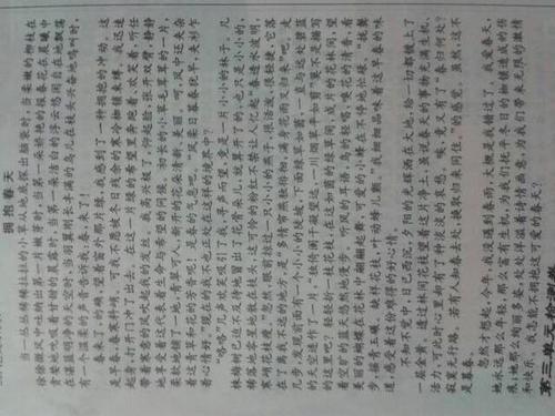 桃花夭夭，正迎春时-关于春天的作文700字