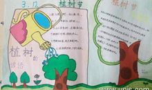 关于2020年最新的植树节手抄报