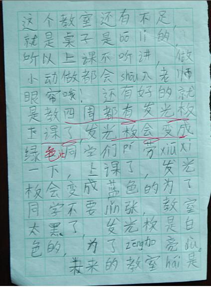 未来的教室-小学想象作文200字