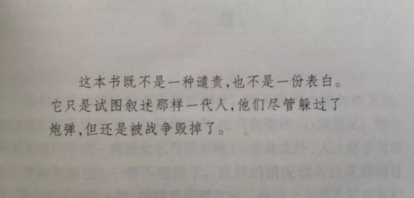 《西线无战事》读后感：愿世间再无战争 2