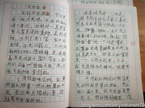 观优秀作业展作文
