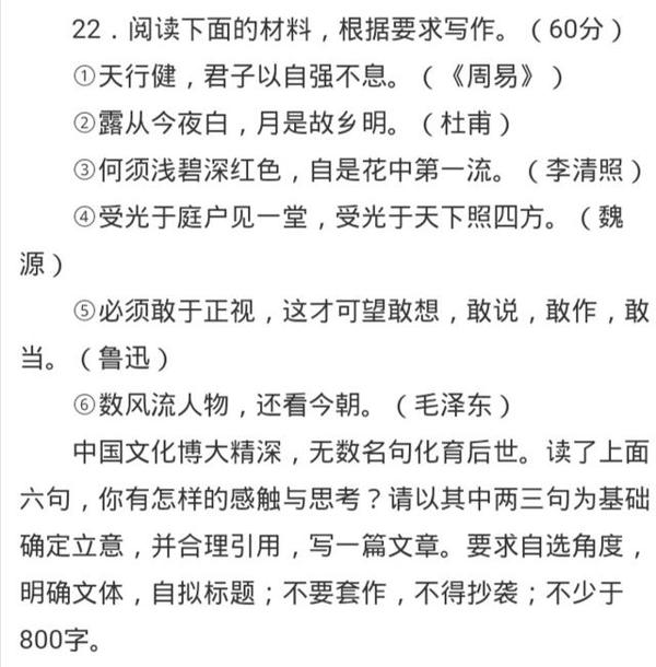 写作文没素材怎么办?准备好这五类素材,写不好都难