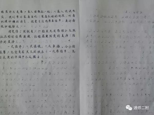 【二附集团·通师二附】五年级考场优秀作文选登 11