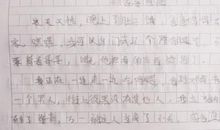广东教育平台菁童 小学生作文《被害妄想症》走红