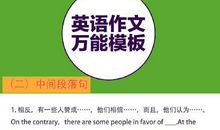 2020考研英语写作模板：小作文篇