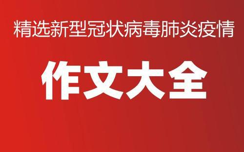 白衣逆行，国士无双_疫情中的感动作文900字