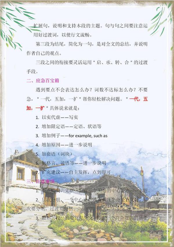 2020中考英语:作文终极考前押猜,赶紧收藏,只发一次! 4