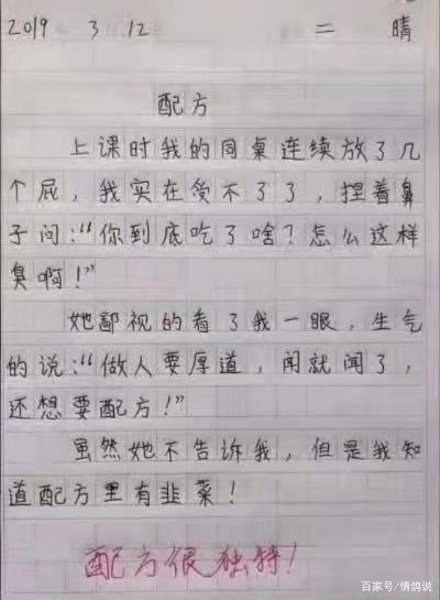 超有才华的小学生作文,看完最后一篇文章,众人直呼小诗人!