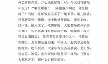 家乡的春节_1500字