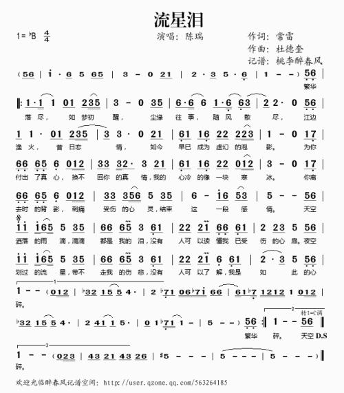 流星泪_700字