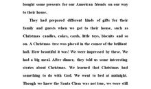 庆祝圣诞节英语作文