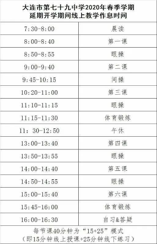2020年春季延迟开学期间研究生教学工作安排