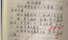 关于理想的作文：我的理想_350字