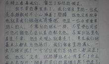 一件难忘的事-优秀写事作文600字